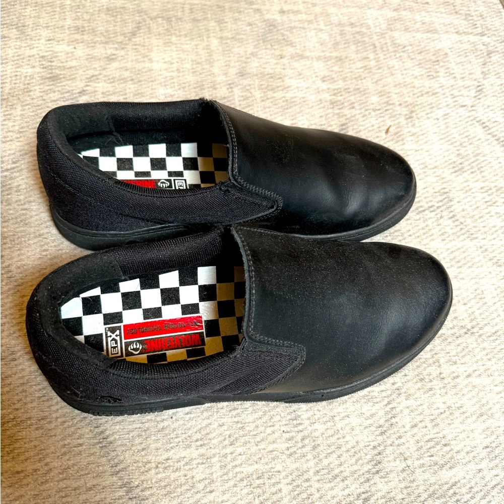 Wolverine shoes, size 8, black